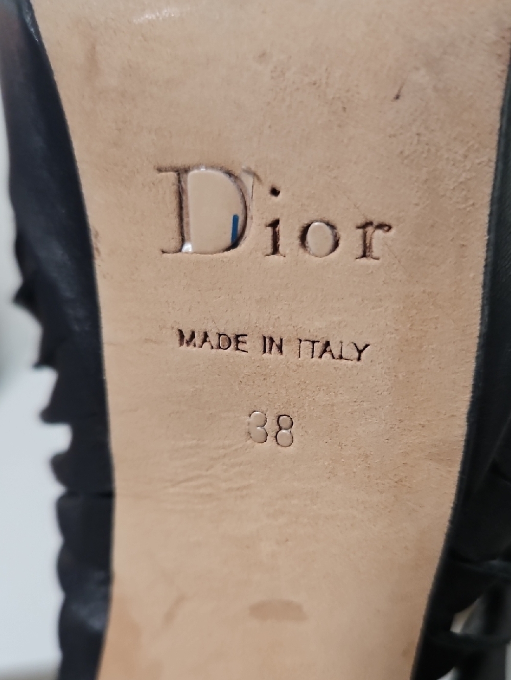 Christian Dior Def Anniversary Esca Cut-Out Ankle Strap Platform Sandals - Picture 9 of 11